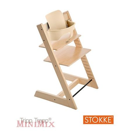 STOKKE Tripp Trapp Baby Set Natural ülőkebetét etetőszékhez
