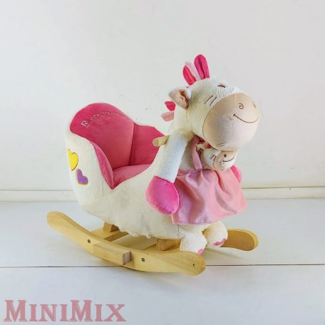 Rózsaszín pony hintaló