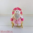 Rózsaszín pony hintaló