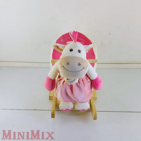 Rózsaszín pony hintaló