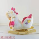Rózsaszín pony hintaló