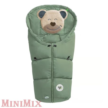 Odenwälder Babynest Mucki hordozózsák és mózes zsák Cosy Green