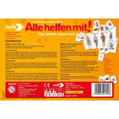 Noris társasjáték "Alle helfen mit!" 