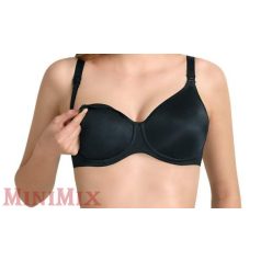 Anita 5068 merevítős szoptatós melltartó fekete 80E