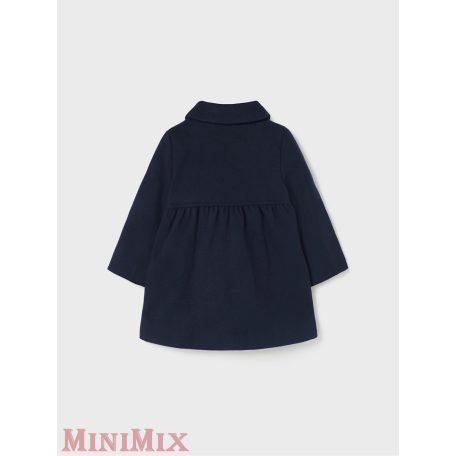 Mayoral 2434 sötétkék elegáns kislány kabát 92-es (b)