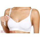 Naturana 5587 merevítő nélküli szoptatós melltartó fehér 75D