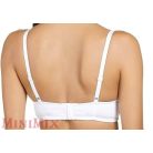 Naturana 5587 merevítő nélküli szoptatós melltartó fehér 75D