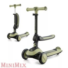 Kinderkraft Halley 2in1 3 kerekű roller Zöld