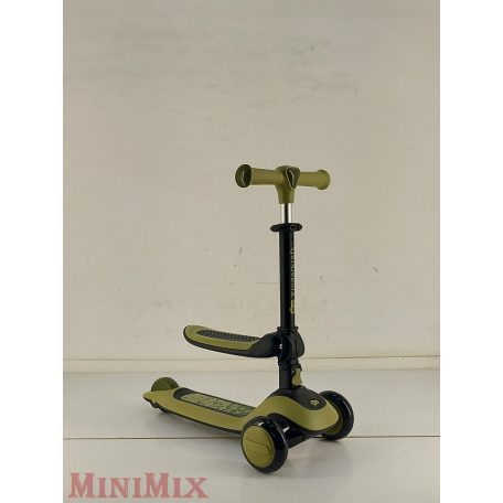 Kinderkraft Halley 2in1 3 kerekű roller Zöld