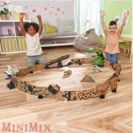 Vtech Dino-kaland kreatív papír autópálya készlet