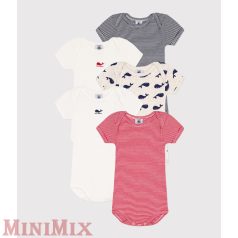 Petit Bateau A0747 rövid ujjú body 5 db 67-es (b)