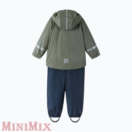 Reima Tihku 5100021A két részes szett 110-es zöld/kék (b)