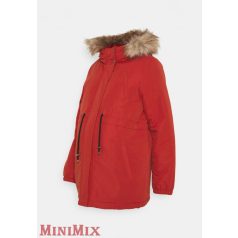  Mama Licious 20011365 Jessa Short Parka kismama kabát Chili Oil M-es