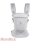 Ergobaby Adapt SoftTouch™ Cotton babahordozó Pearl Grey