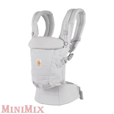 Ergobaby Adapt SoftTouch™ Cotton babahordozó Pearl Grey