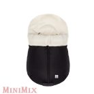 Babycab Naryn téli lábzsák mózeskosárhoz, babahordozóhoz fekete