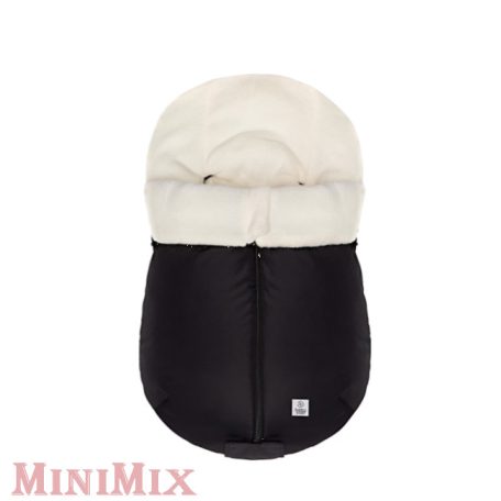 Babycab Naryn téli lábzsák mózeskosárhoz, babahordozóhoz fekete