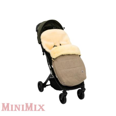 BabyCab Lille báránybőr bundazsák barna
