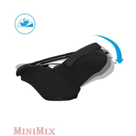 Maxi-Cosi Coral Slide Pro babahordozó Onyx Black