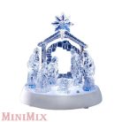 Világító-zenélő Betlehem