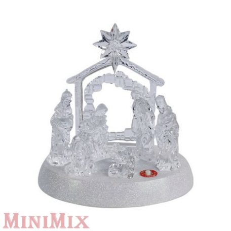 Világító-zenélő Betlehem