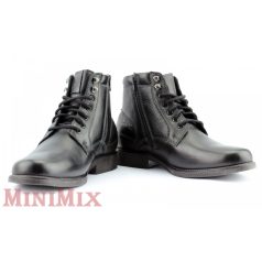 Comfortable Schwarz férfi bokacsizma 40-es
