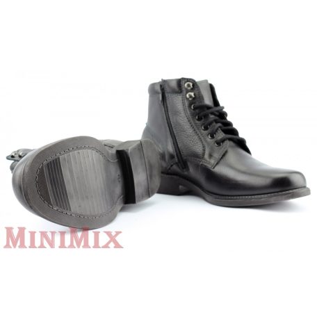 Comfortable Schwarz férfi bokacsizma 40-es
