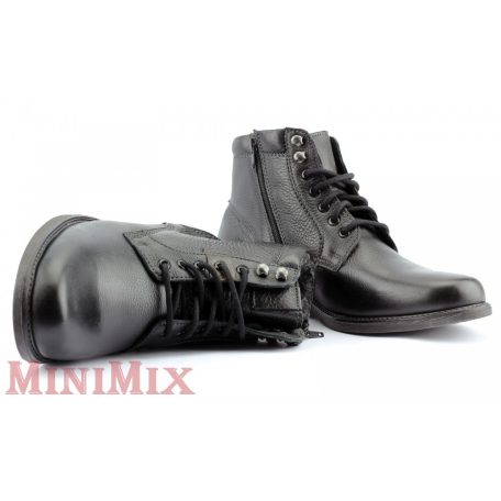 Comfortable Schwarz férfi bokacsizma 42-es
