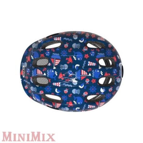 ABUS SMILEY 2.0 Gyermek sisak Blue Maritim 45-50 cm