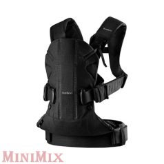 BabyBjörn ONE Cotton kenguru schwarz