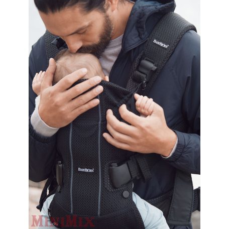 Babybjörn One Air Mesh kenguru Black