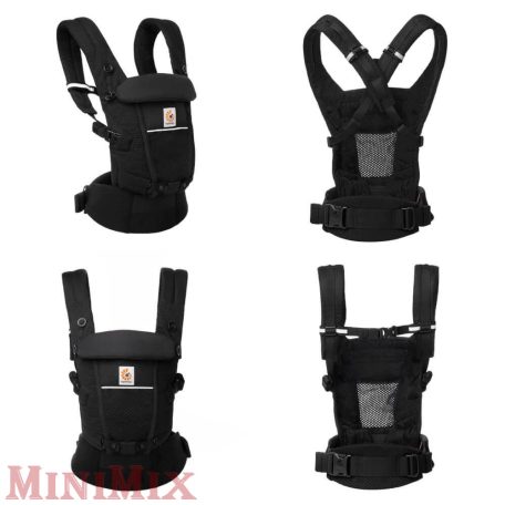 Ergobaby adapt soft flex mesh kenguru Onyx Black