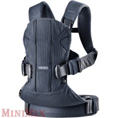 Babybjörn One air mesh kenguru marine blau