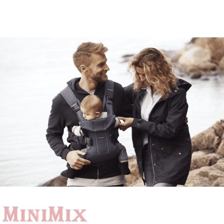 Babybjörn One air mesh kenguru marine blau