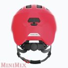 Abus smiley 3.0 shiny red bukósisak S-es ( 45-50 cm )