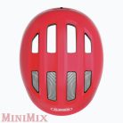 Abus smiley 3.0 shiny red bukósisak S-es ( 45-50 cm )