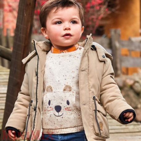 Mayoral 2439 bézs téli kabát 80-as