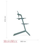 Cybex Lemo 2 Gold Sand White fa etetőszék