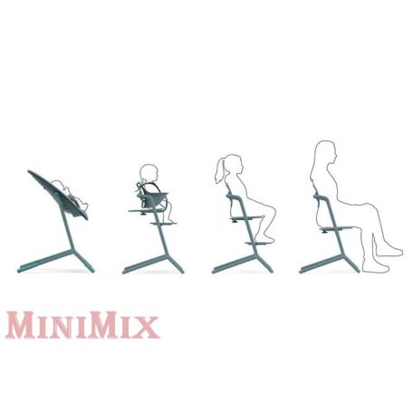 Cybex Lemo 2 Gold Sand White fa etetőszék