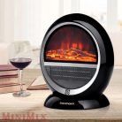 Hősugárzó és látvány kandalló Kamin