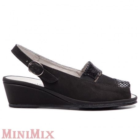 Comfortabel női szandál 710976 fekete 36-os