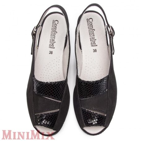 Comfortabel női szandál 710976 fekete 36-os