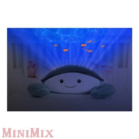 Zazu Cody - zenélő, sírásérzékelő, óceánkivetítő plüss rák