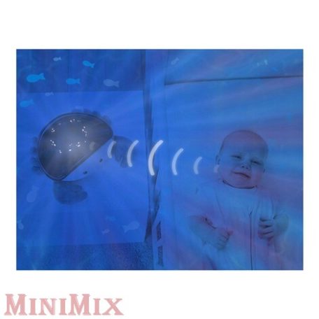 Zazu Cody - zenélő, sírásérzékelő, óceánkivetítő plüss rák