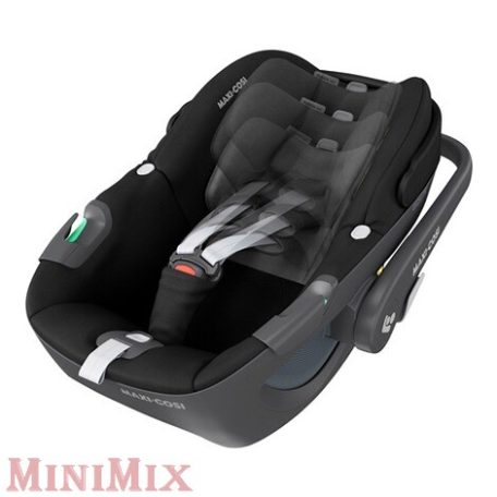 MAXI-COSI Pebble 360, 40-83 cm Essential Black hordozó i-Size