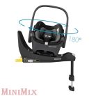 MAXI-COSI Pebble 360, 40-83 cm Essential Black hordozó i-Size