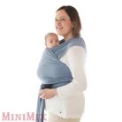 MANDUCA SLING rugalmas babahordozó kendő Sky Blue