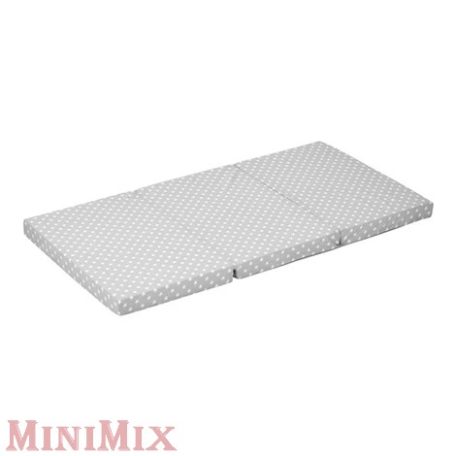 Alvi Hordozható utazóágy matrac 60×120 szürke csillagos