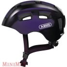 Abus Youn-I 2.0 gyermek bukósisak Black Violet M 52-57 cm