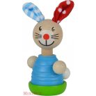 Eichhorn Baby Squeezer Rabbit fa játék